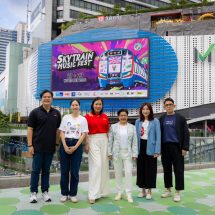 กรุงไทย-แอกซ่า ประกันชีวิต จับมือพันธมิตร ร่วมงานใหญ่ครั้งแรกในเอเชีย “SkyTrain Music Fest ” เทศกาลดนตรีสุดครีเอทีฟบนขบวนรถไฟฟ้า BTS