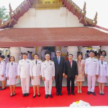 เอไอเอ ประเทศไทย บริจาคจตุปัจจัยทำบุญ และถวายผ้าพระกฐินพระราชทาน ในงานกฐินพระราชทาน คปภ. ประจำปี 2567