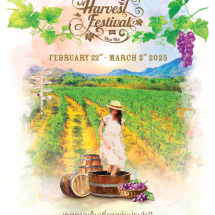 ไร่องุ่นมอนซูน แวลลีย์ จัดงานฉลองเทศกาลเก็บเกี่ยวประจำปี “Monsoon Valley Harvest Festival 2025”