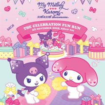 เอไอเอ ไวทัลลิตี้ ชวนมางานวิ่งสุดคิวท์แห่งปี “My Melody & Kuromi Celebration Fun Run Presented by AIA Vitality”ครั้งแรกในประเทศไทย วันที่ 22 พ.ย. นี้ ที่โบนันซ่า เขาใหญ่