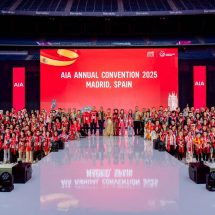 เอไอเอ ประเทศไทย พาพลังตัวแทนผู้พิชิตคุณวุฒิAIA Annual Convention 2025 บินลัดฟ้าร่วมฉลองความสำเร็จสู่กรุงมาดริด ประเทศสเปน