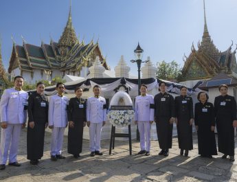 แอมเวย์ประเทศไทย ร่วมเป็นเจ้าภาพพระพิธีธรรมสวดพระอภิธรรมพระบรมศพสมเด็จพระนางเจ้าสิริกิติ์ พระบรมราชินีนาถ พระบรมราชชนนีพันปีหลวง