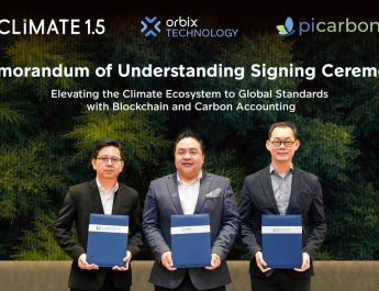 Orbix Technology จับมือ KCLIMATE 1.5 และ Pi Carbon ลงนาม MOU พัฒนาระบบนิเวศด้านสภาพภูมิอากาศ ผสานเทคโนโลยีบล็อกเชนและการคำนวณคาร์บอน ยกระดับสู่มาตรฐานสากล